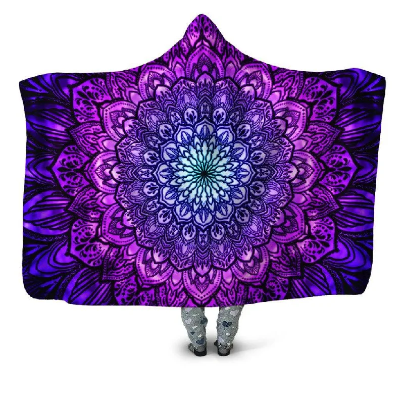 Microfiber blankets that are durable and easy to care forOrnate Mandala Purple Hooded Blanket Microfiber blankets that are durable and easy to care forOrnate Mandala Purple Hooded Blanket