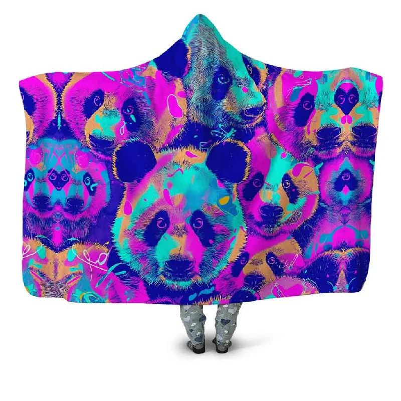 Synthetic fiber blend blankets for a budget - friendly choicePanda Melt Hooded Blanket Synthetic fiber blend blankets for a budget - friendly choicePanda Melt Hooded Blanket
