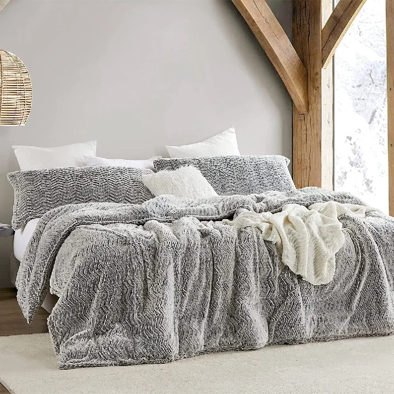 Full - size comforters suitable for full - sized beds in guest rooms or small bedroomsPeak of Cozy® - Coma Inducer® Oversized Comforter Set - Chevron Frosted Espresso Full - size comforters suitable for full - sized beds in guest rooms or small bedroomsPeak of Cozy® - Coma Inducer® Oversized Comforter Set - Chevron Frosted Espresso
