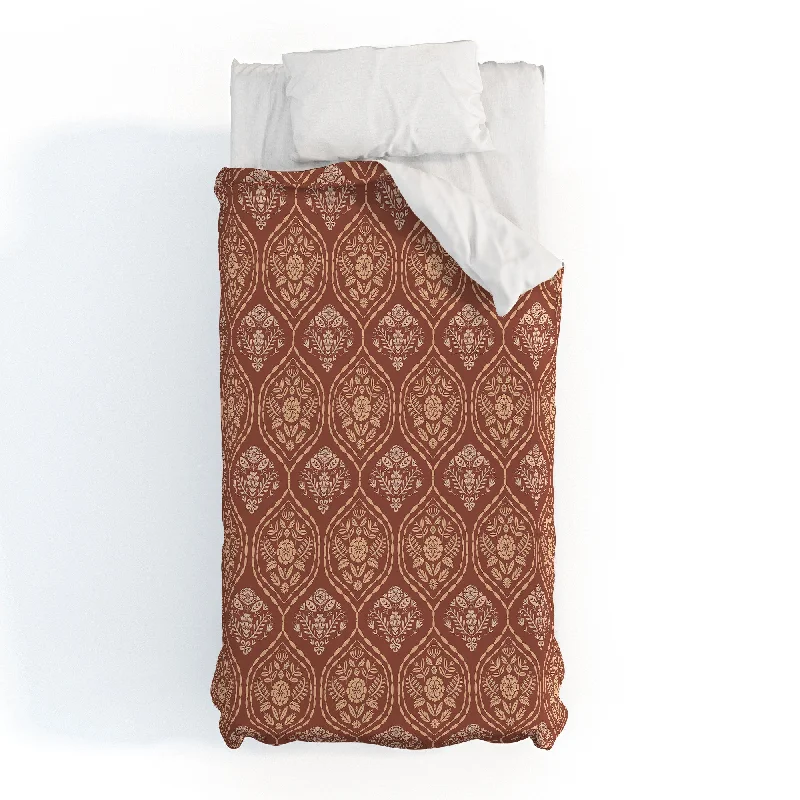 Twin XL duvet covers designed for extra - long twin beds, often used in college dormsPimlada Phuapradit Floral Ogee Sienna Polyester Duvet Twin XL duvet covers designed for extra - long twin beds, often used in college dormsPimlada Phuapradit Floral Ogee Sienna Polyester Duvet