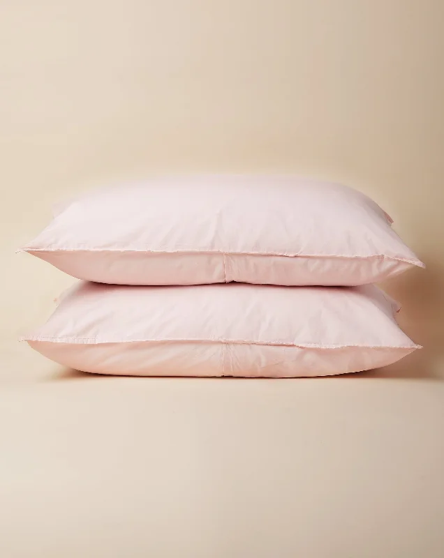 Microfiber duvet covers that are affordable and easy to care forBlush Chambray Pillowcase Set Microfiber duvet covers that are affordable and easy to care forBlush Chambray Pillowcase Set