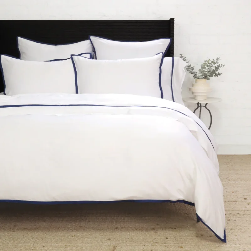 Full - size duvet covers suitable for full - sized beds in guest rooms or small bedroomsPom Pom at Home Langston Bamboo Sateen Duvet Cover Set Full - size duvet covers suitable for full - sized beds in guest rooms or small bedroomsPom Pom at Home Langston Bamboo Sateen Duvet Cover Set