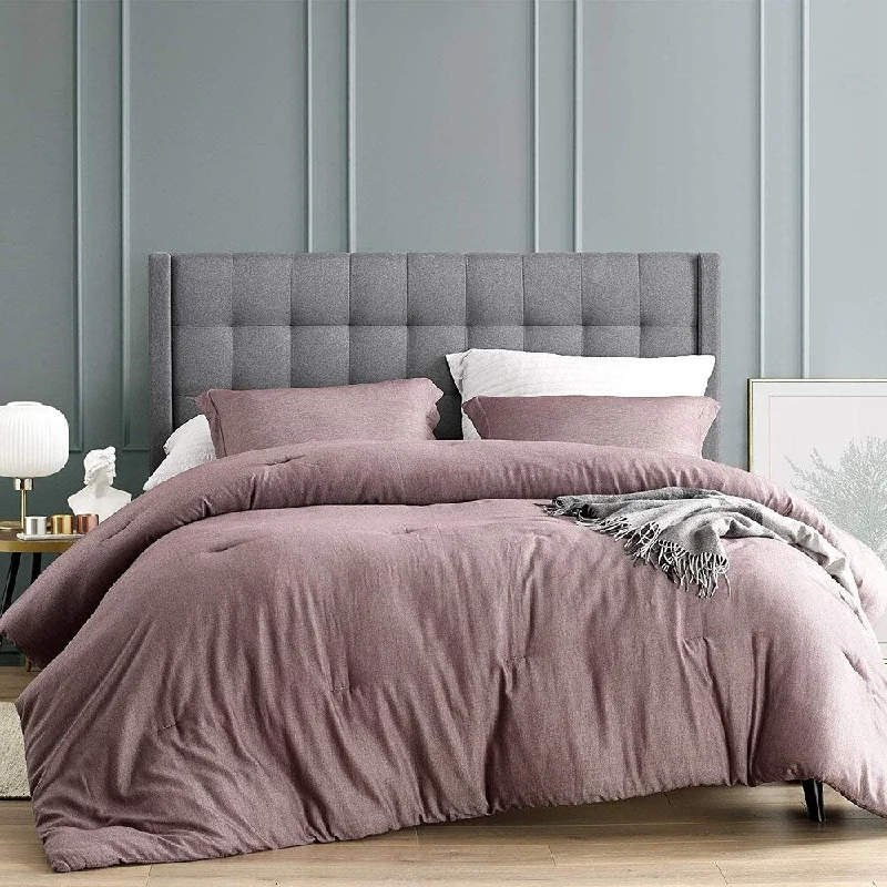 Cotton - filled comforters for a breathable and natural sleep experiencePorch & Den Amherst Rhubarb Brown Cotton Oversized Comforter Set Cotton - filled comforters for a breathable and natural sleep experiencePorch & Den Amherst Rhubarb Brown Cotton Oversized Comforter Set