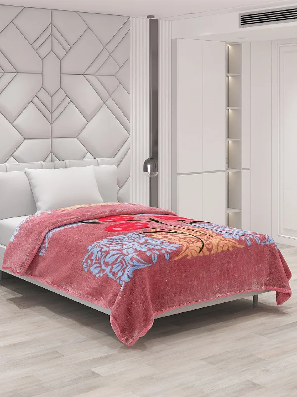 Linen blankets with a rustic and textured lookPrinted Single Bed Mink Blanket for Mild Winter -1 Ply Linen blankets with a rustic and textured lookPrinted Single Bed Mink Blanket for Mild Winter -1 Ply