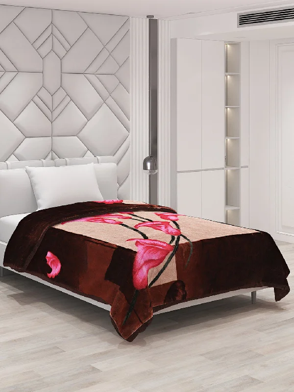 King - size blankets to cover large beds comfortablyPrinted Single Bed Mink Blanket for Mild Winter -1 Ply King - size blankets to cover large beds comfortablyPrinted Single Bed Mink Blanket for Mild Winter -1 Ply