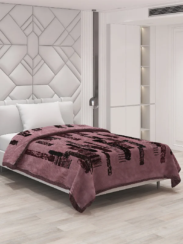 Bamboo fiber blankets with natural antibacterial propertiesPrinted Single Bed Blanket for Mild Winter -1 Ply Bamboo fiber blankets with natural antibacterial propertiesPrinted Single Bed Blanket for Mild Winter -1 Ply