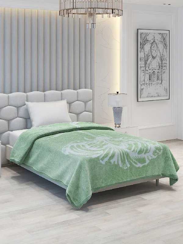 Rayon from bamboo blankets for a silky and breathable feelPrinted Single Bed Blanket for Mild Winter -2 Ply Rayon from bamboo blankets for a silky and breathable feelPrinted Single Bed Blanket for Mild Winter -2 Ply