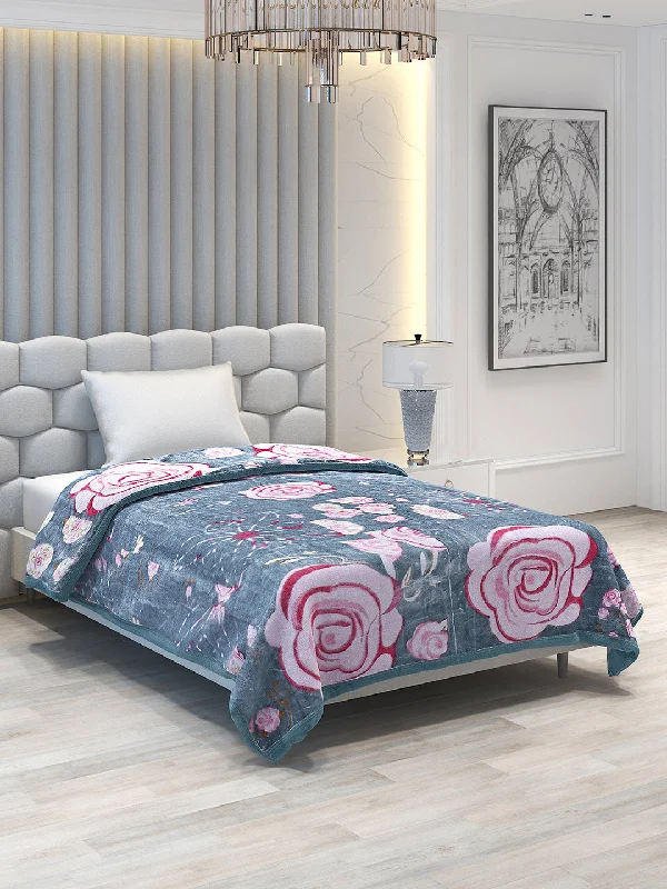 Chenille blankets with a thick and fuzzy texturePrinted Single Bed Blanket for Mild Winter -2 Ply Chenille blankets with a thick and fuzzy texturePrinted Single Bed Blanket for Mild Winter -2 Ply