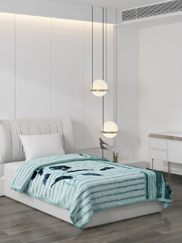 Recycled polyester blankets for an eco - conscious optionPrinted Single Bed Blanket for Mild Winter -2 Ply Recycled polyester blankets for an eco - conscious optionPrinted Single Bed Blanket for Mild Winter -2 Ply