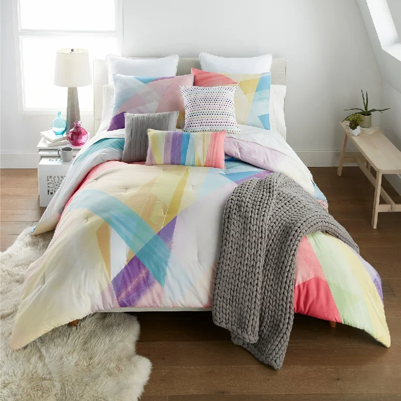 Full - size comforters suitable for full - sized beds in guest rooms or small bedroomsPrism 3PC Comforter Set from Your Lifestyle by Donna Sharp Full - size comforters suitable for full - sized beds in guest rooms or small bedroomsPrism 3PC Comforter Set from Your Lifestyle by Donna Sharp