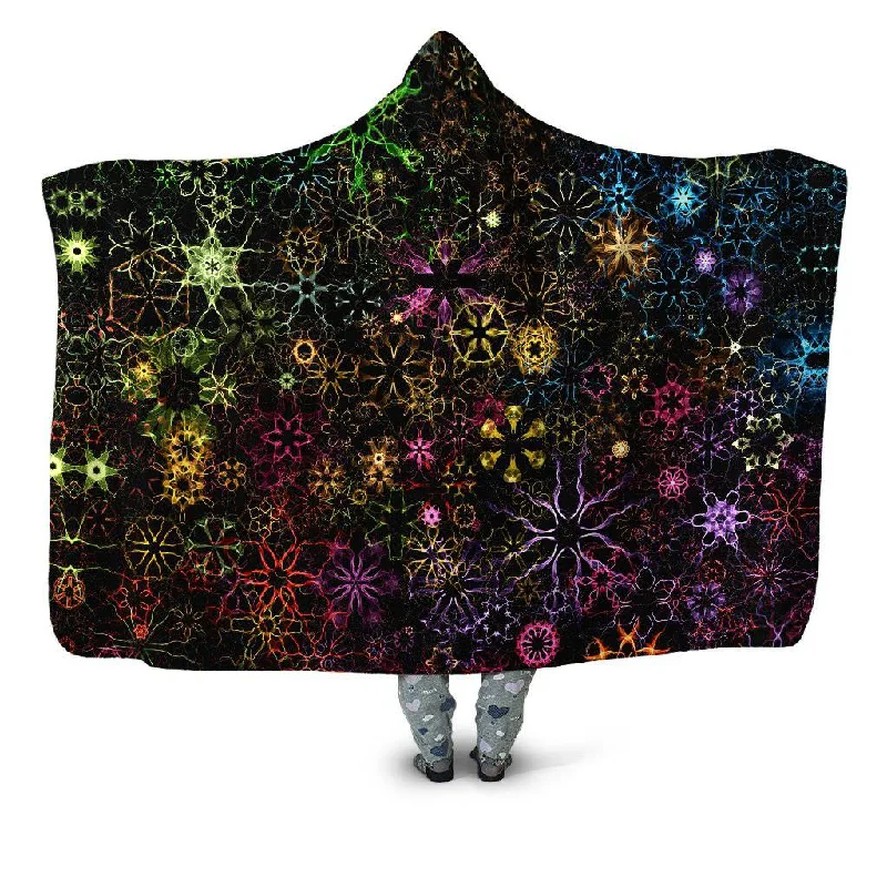 Silk blankets with a smooth and elegant touchPsy Constellation Hooded Blanket