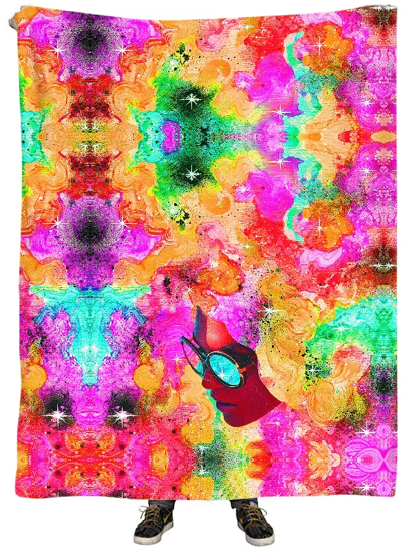 Queen - size blankets for standard - sized bedsPure Bliss Plush Blanket