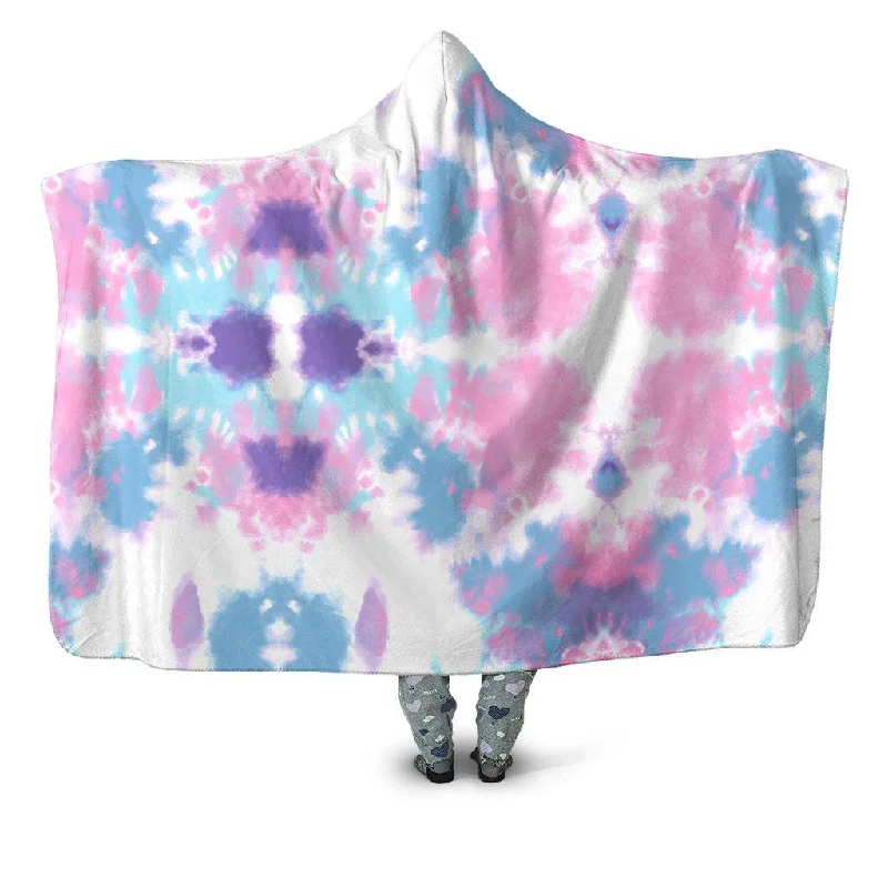 King - size blankets to cover large beds comfortablyPurple Dye Hooded Blanket
