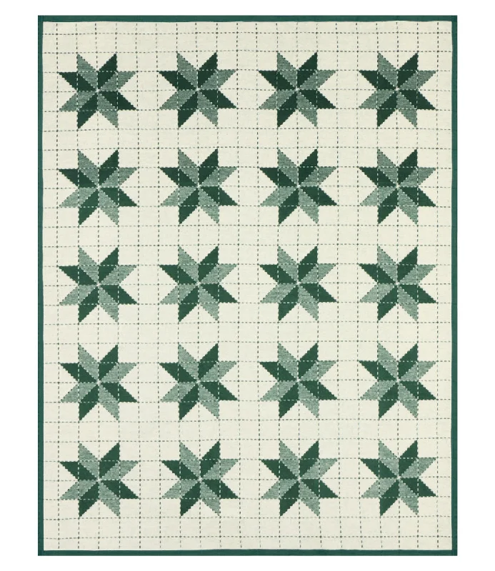Acrylic blankets for a soft and affordable alternativeQuilted Poinsettias Blanket