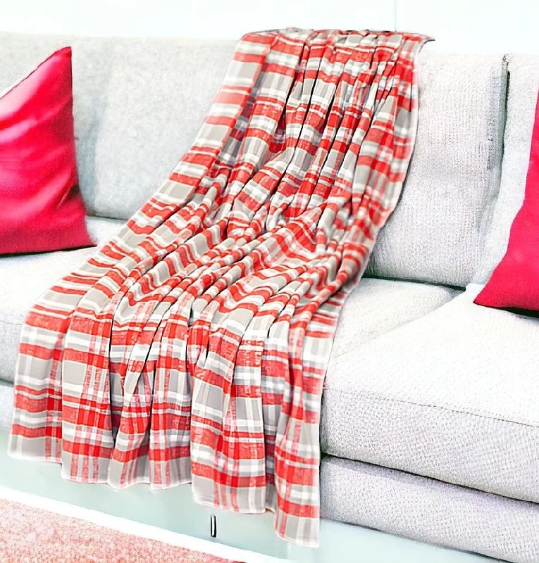 Wool blankets with natural warmth and insulationRed Woven Cotton Plaid Throw Blanket Wool blankets with natural warmth and insulationRed Woven Cotton Plaid Throw Blanket