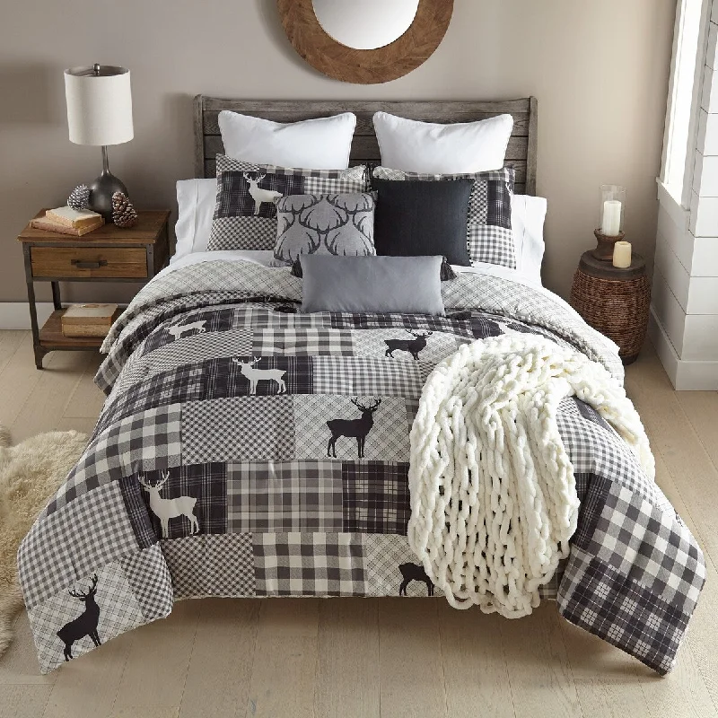 Wool - filled comforters with natural moisture - wicking and temperature - regulating featuresRidge Point 3 Piece Comforter Set from Your Lifestyle by Donna Sharp Wool - filled comforters with natural moisture - wicking and temperature - regulating featuresRidge Point 3 Piece Comforter Set from Your Lifestyle by Donna Sharp