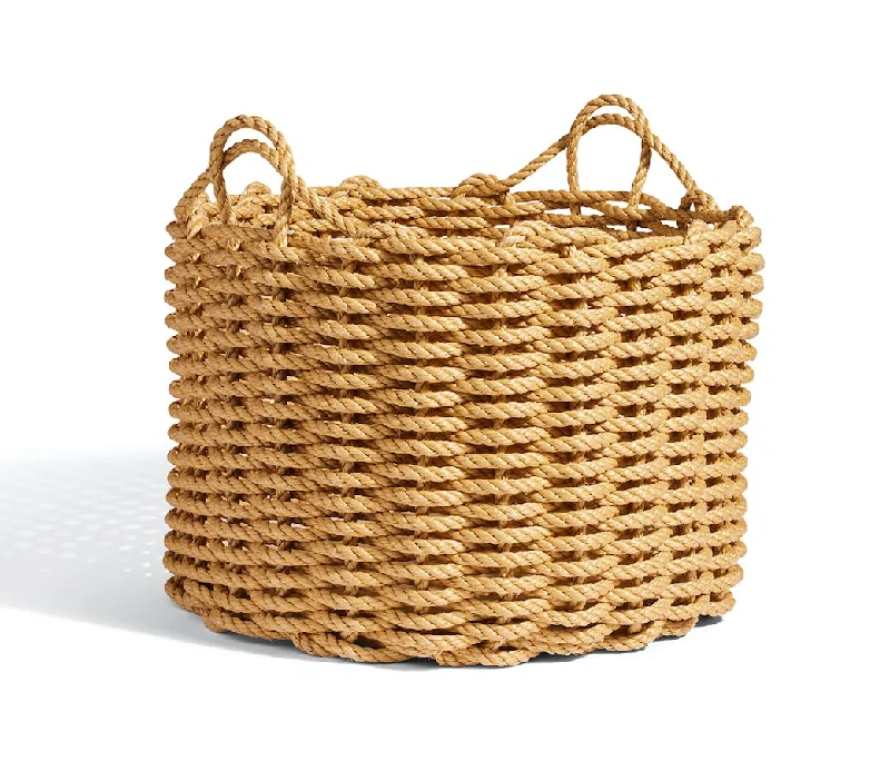 Rayon from bamboo blankets for a silky and breathable feelHoneycomb Rope Basket