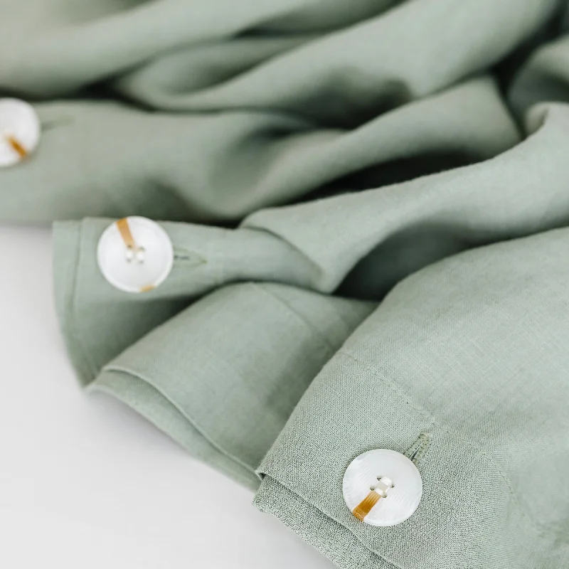 Paisley - printed duvet covers for an exotic and elegant appearanceSage Green Linen Duvet Paisley - printed duvet covers for an exotic and elegant appearanceSage Green Linen Duvet