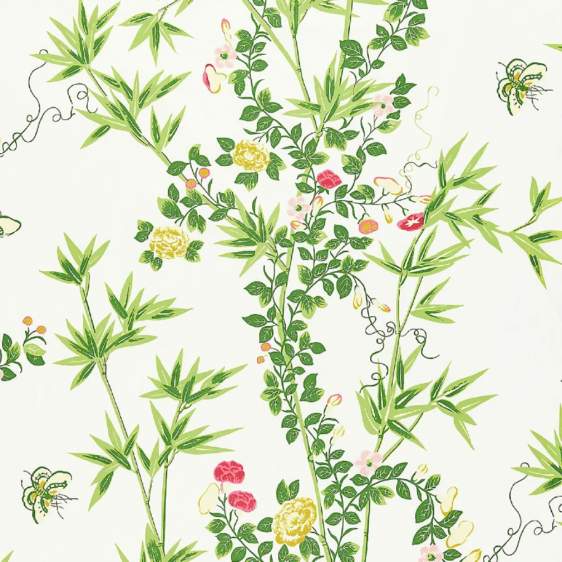 Cotton blankets for breathability and a lightweight feelJardin De Chine Cotton Fabric in Spring Cotton blankets for breathability and a lightweight feelJardin De Chine Cotton Fabric in Spring