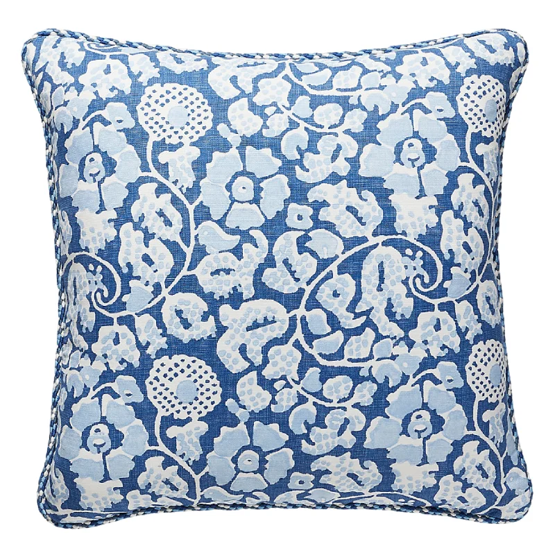Queen - size blankets for standard - sized bedsDenim Maiden Floral Pillow