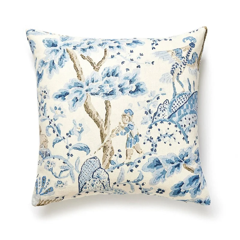 Recycled polyester blankets for an eco - conscious optionKelmescott Embroidered Chinoiserie Pillow Recycled polyester blankets for an eco - conscious optionKelmescott Embroidered Chinoiserie Pillow