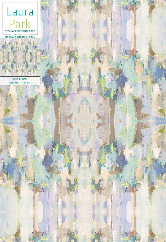 High - end luxury duvet covers for a top - tier sleep experienceSea Glass Wallpaper