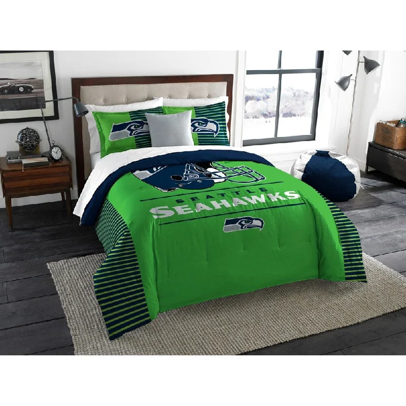 Cotton - filled comforters for a breathable and natural sleep experienceSeahawks King Comforter Set