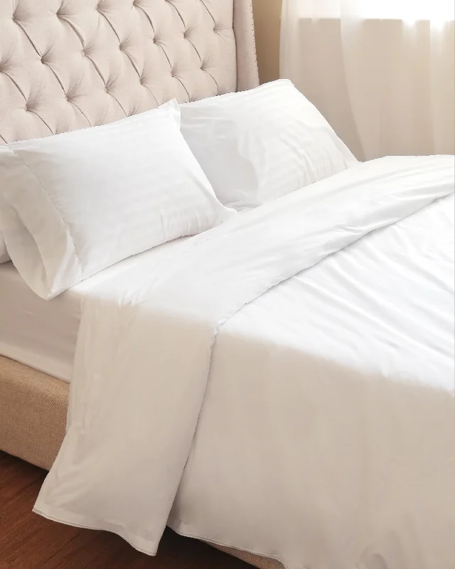 Full - size duvet covers suitable for full - sized beds in guest rooms or small bedroomsSerenity Egyptian Cotton Percale Pillow Sham Full - size duvet covers suitable for full - sized beds in guest rooms or small bedroomsSerenity Egyptian Cotton Percale Pillow Sham