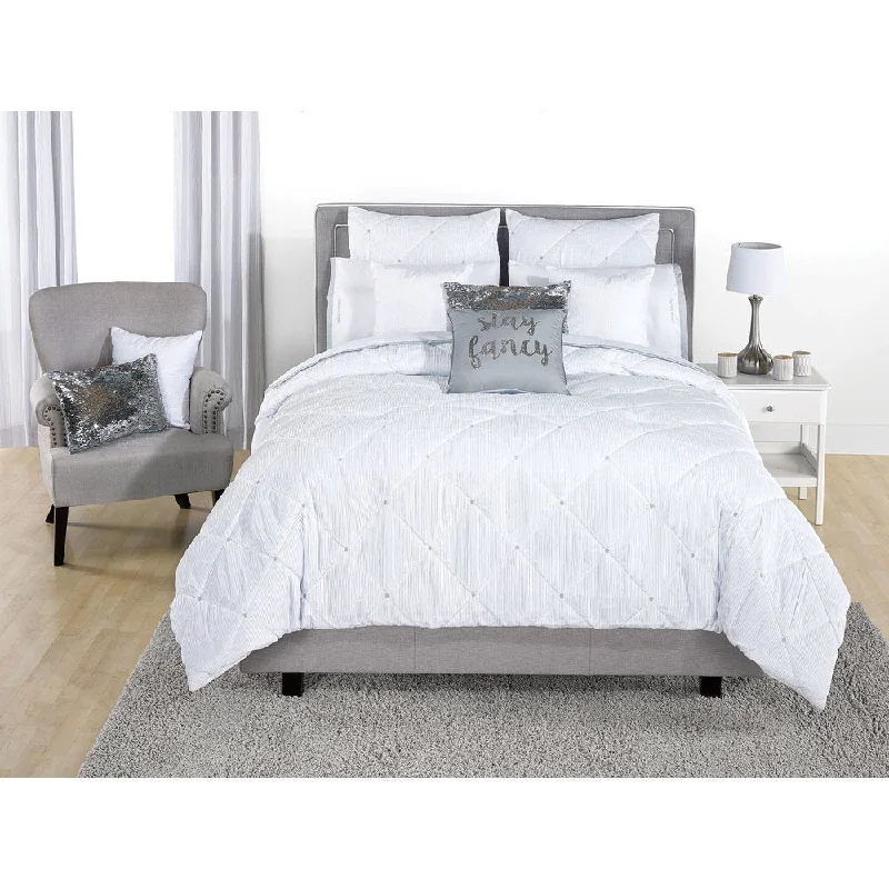 Microfiber - filled comforters that are lightweight and easy to care forSimon Chang Origlami Comforter Set Microfiber - filled comforters that are lightweight and easy to care forSimon Chang Origlami Comforter Set