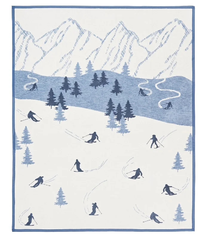 Acrylic blankets for a soft and affordable alternativeSki First Tracks Blanket