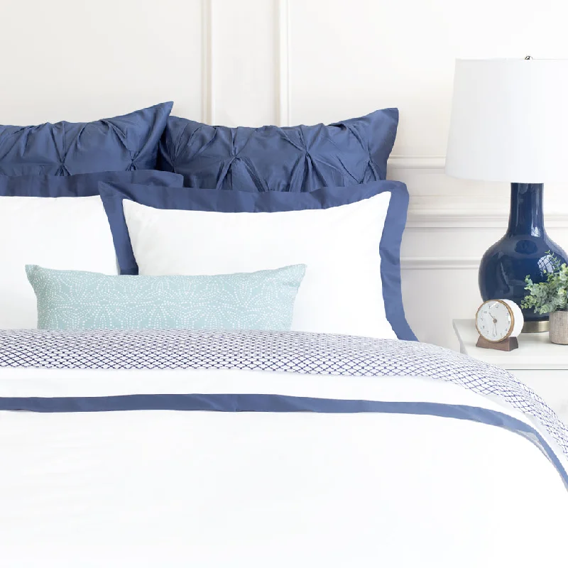 Microfiber duvet covers that are affordable and easy to care forSlate Blue Linden Border Duvet Cover Microfiber duvet covers that are affordable and easy to care forSlate Blue Linden Border Duvet Cover