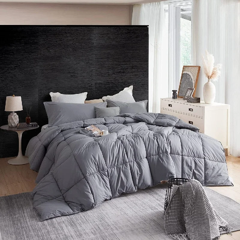 Synthetic - filled comforters like polyester for affordability and hypoallergenic propertiesSnorze® Cotton Cloud Comforter - Coma Inducer® - Alloy Synthetic - filled comforters like polyester for affordability and hypoallergenic propertiesSnorze® Cotton Cloud Comforter - Coma Inducer® - Alloy