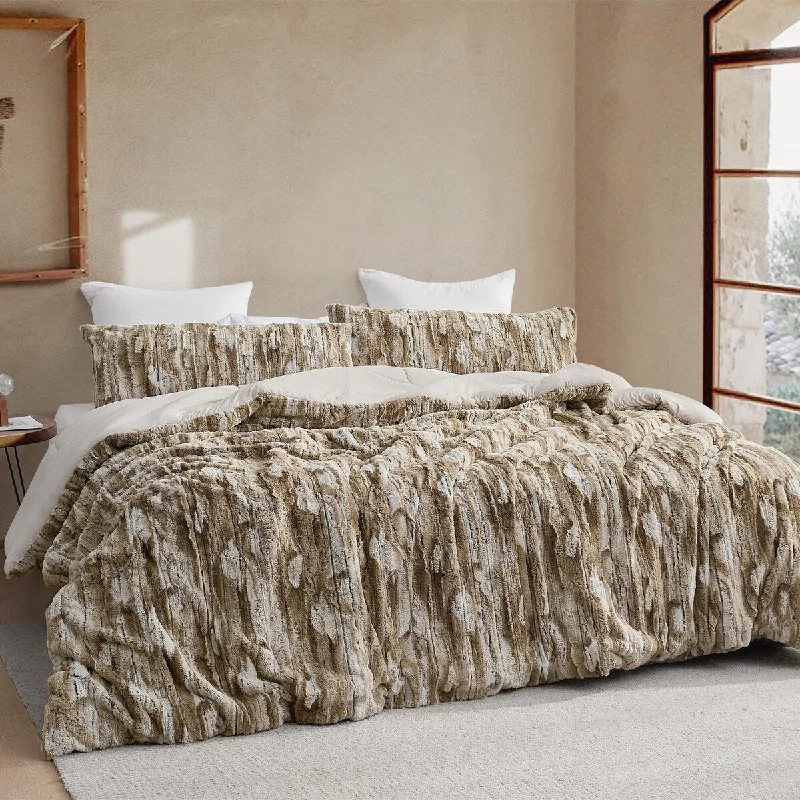 Cotton - filled comforters for a breathable and natural sleep experienceSnowy Terrain - Coma Inducer® (with Butter) Oversized Comforter - Snowfield Earthtone Brown Cotton - filled comforters for a breathable and natural sleep experienceSnowy Terrain - Coma Inducer® (with Butter) Oversized Comforter - Snowfield Earthtone Brown