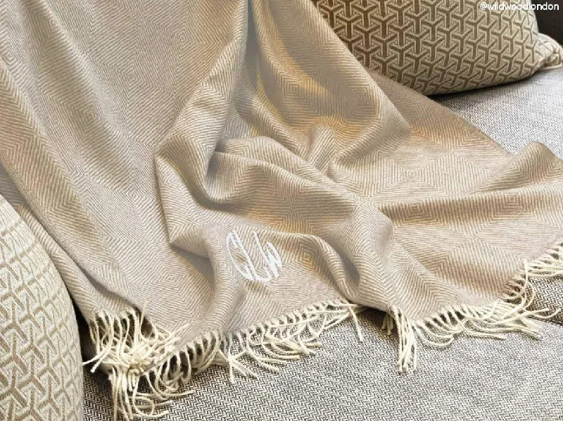 Recycled polyester blankets for an eco - conscious optionSobetsu Luxury Wool Herringbone Blanket Recycled polyester blankets for an eco - conscious optionSobetsu Luxury Wool Herringbone Blanket