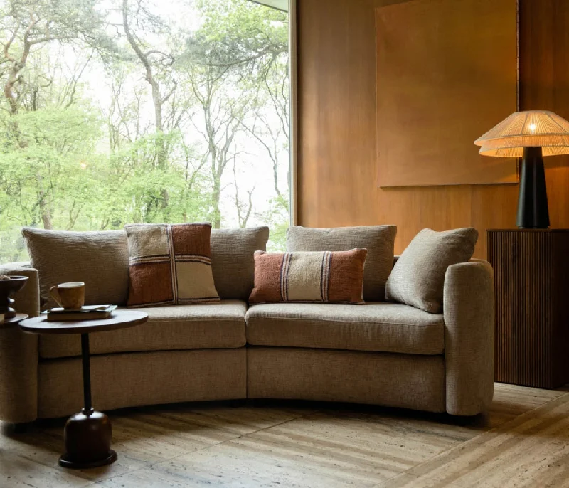 Cashmere blankets for ultimate softness and luxurySofa Fernon Caramel Brown
