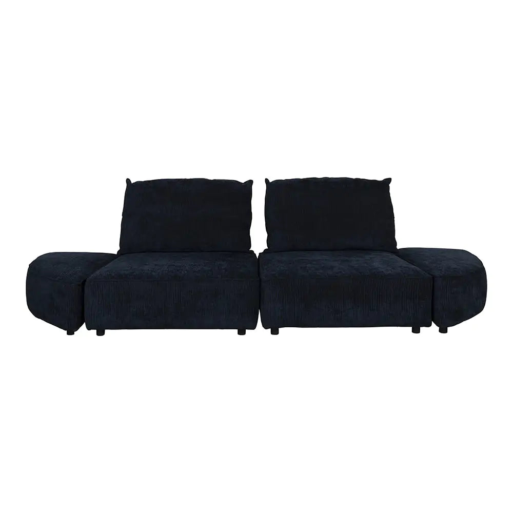Recycled polyester blankets for an eco - conscious optionSofa Hunter 3-Seater Navy
