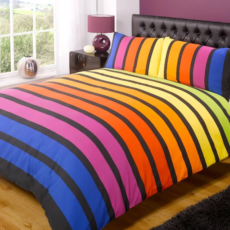 King - size duvet covers to fit large king - sized beds perfectlySoho Duvet Cover Set Rainbow King - size duvet covers to fit large king - sized beds perfectlySoho Duvet Cover Set Rainbow