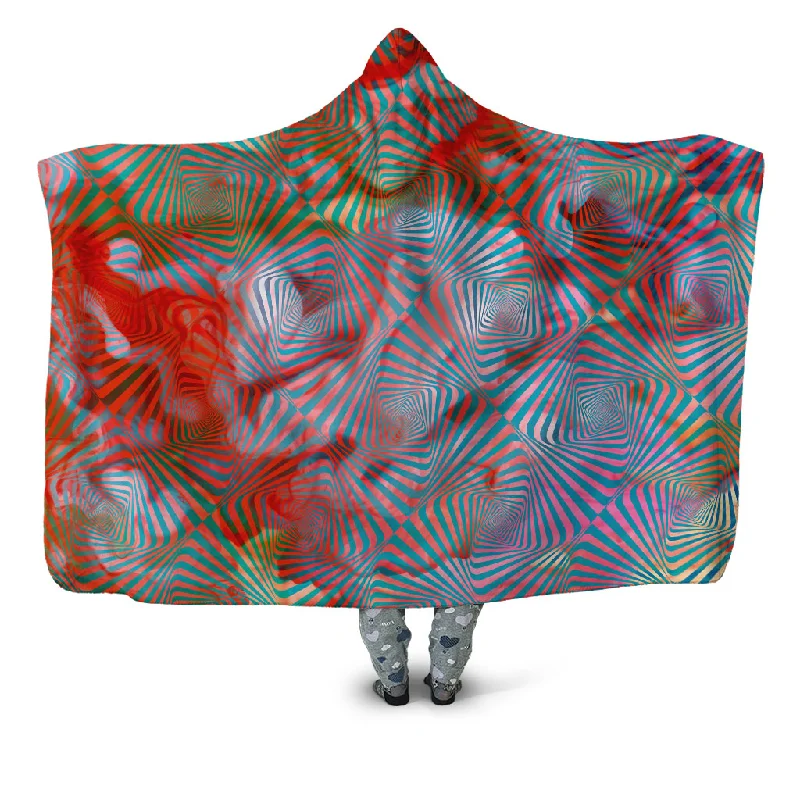 Queen - size blankets for standard - sized bedsSolstice Hooded Blanket