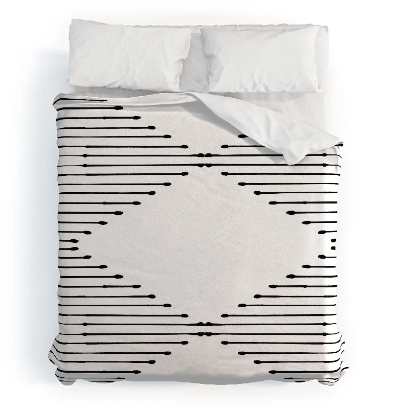 Striped duvet covers with bold or subtle stripes for a classic or nautical feelSummer Sun Home Art Geo 1 Polyester Duvet Striped duvet covers with bold or subtle stripes for a classic or nautical feelSummer Sun Home Art Geo 1 Polyester Duvet