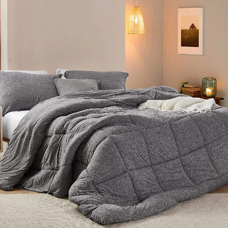 Full - size comforters suitable for full - sized beds in guest rooms or small bedroomsSummertime - Coma Inducer® Oversized Comforter - Morning Gray Full - size comforters suitable for full - sized beds in guest rooms or small bedroomsSummertime - Coma Inducer® Oversized Comforter - Morning Gray