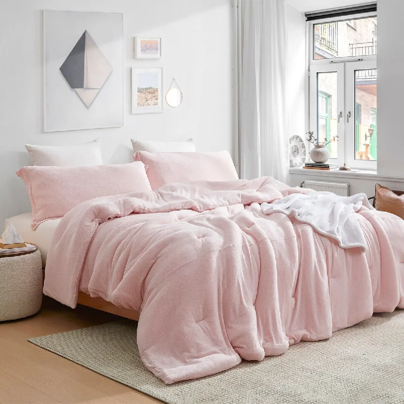 King - size comforters to fit large king - sized beds perfectlySweater Weather - Coma Inducer® Oversized Comforter Set - Cardigan Pink King - size comforters to fit large king - sized beds perfectlySweater Weather - Coma Inducer® Oversized Comforter Set - Cardigan Pink