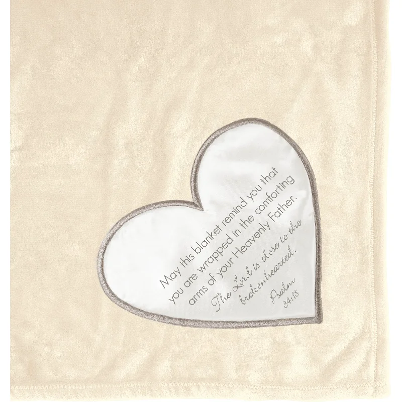 Mohair blankets with a unique sheen and softnessThe Lord is Close 50" x 60" Royal Plush Blanket Mohair blankets with a unique sheen and softnessThe Lord is Close 50" x 60" Royal Plush Blanket