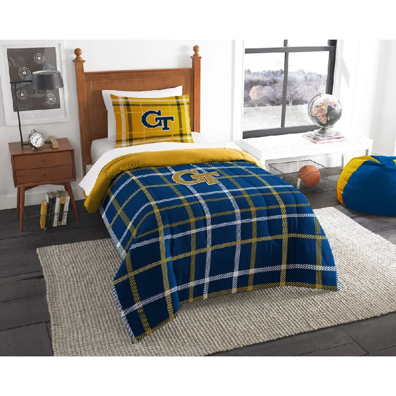 Goose down comforters known for their superior quality and insulationThe Northwest Company COL 835 Georgia Tech Twin Comforter Set Goose down comforters known for their superior quality and insulationThe Northwest Company COL 835 Georgia Tech Twin Comforter Set