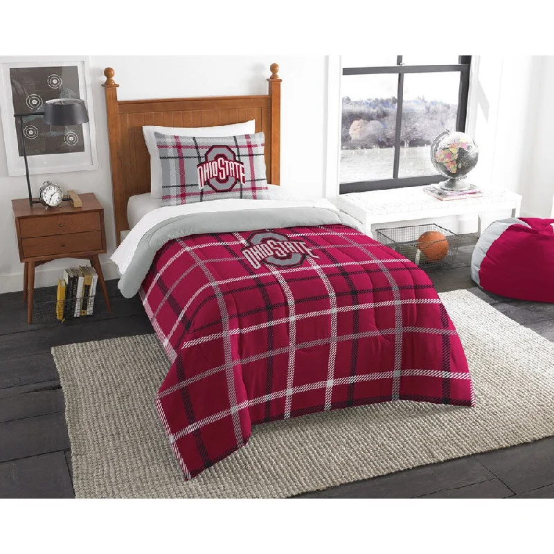 Queen - size comforters for standard queen - sized mattressesThe Northwest Company COL 835 Ohio State Twin Comforter Set Queen - size comforters for standard queen - sized mattressesThe Northwest Company COL 835 Ohio State Twin Comforter Set