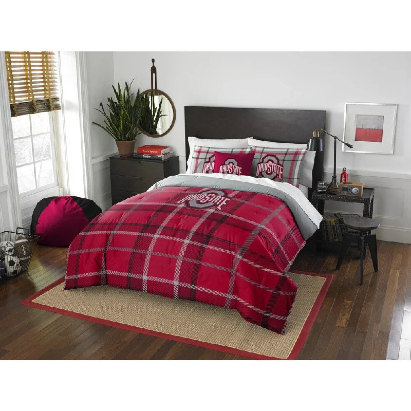 Cotton - filled comforters for a breathable and natural sleep experienceThe Northwest Company COL 836 Ohio State Full Comforter Set Cotton - filled comforters for a breathable and natural sleep experienceThe Northwest Company COL 836 Ohio State Full Comforter Set