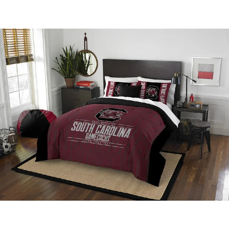 Full - size comforters suitable for full - sized beds in guest rooms or small bedroomsThe Northwest Company COL 849 South Carolina Modern Take Full/ Queen 3-piece Comforter Set Full - size comforters suitable for full - sized beds in guest rooms or small bedroomsThe Northwest Company COL 849 South Carolina Modern Take Full/ Queen 3-piece Comforter Set
