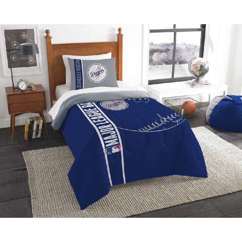 Down - filled comforters for supreme warmth and lightnessThe Northwest Company MLB Los Angeles Dodgers Twin 2-piece Comforter Set Down - filled comforters for supreme warmth and lightnessThe Northwest Company MLB Los Angeles Dodgers Twin 2-piece Comforter Set