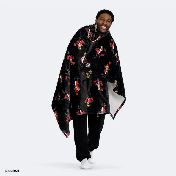 Rayon from bamboo blankets for a silky and breathable feelSt Kilda AFL