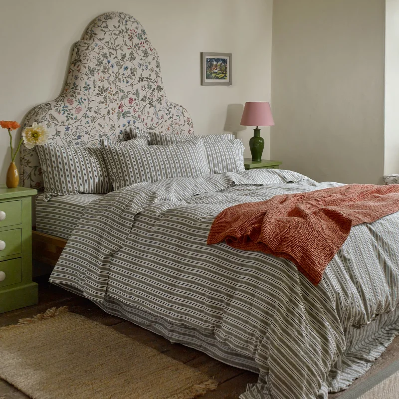 Flannel duvet covers for warmth in cold weatherThyme Somerley Stripe Linen Blend Duvet Cover Flannel duvet covers for warmth in cold weatherThyme Somerley Stripe Linen Blend Duvet Cover