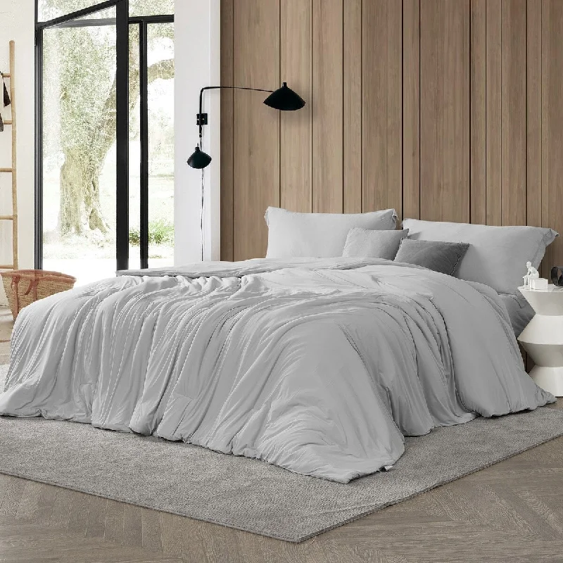 Goose down comforters known for their superior quality and insulationToo Cool - Coma Inducer® Oversized Comforter Set - Arctic Gray Goose down comforters known for their superior quality and insulationToo Cool - Coma Inducer® Oversized Comforter Set - Arctic Gray